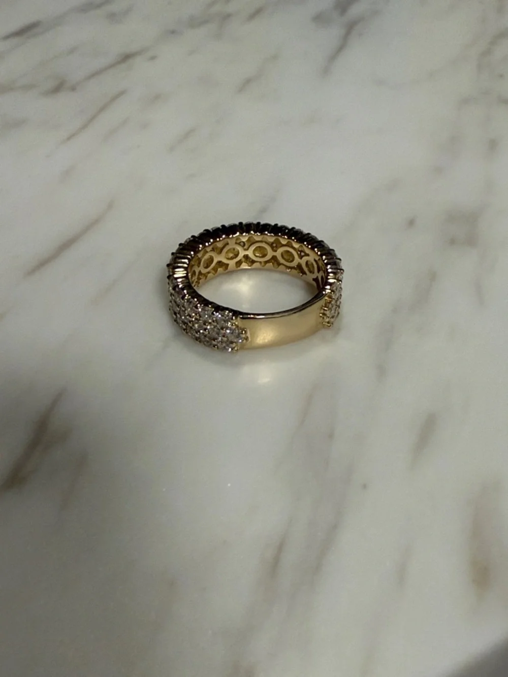 4.9 carat Genuine Diamond 14k Gold Ring - Picture 11 of 17